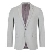 Mens Dale Suit Jacket - Silver - 38S