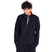 Mens Devlin Towelling 1/4 Zip - True Navy - XL image
