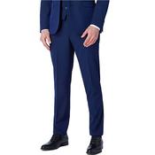 Men's Slim Stretch Formal Trousers - Navy - 30W X 30L image