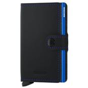 Miniwallet - Matte Black/Blue - One image