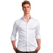 Mens Slim Jersey Shirt - White - 43 image