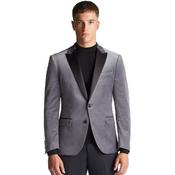 Mens Monti V Jacket - Silver - 38R image