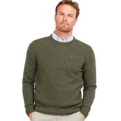 Mens Tisbury Lambswool Blend Sweater - Dark Seaweed - XL