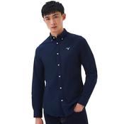 Mens Tailored Oxford Shirt - Navy - S image