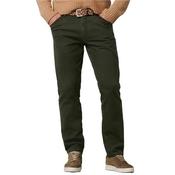 Mens Oslo Regular Fit Chinos - Green - 40W x 32L image