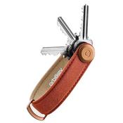 Waxed Canvas Key Organiser - Brick Red - One