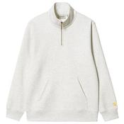 Mens Chase Neck Zip Sweat - Ash Heather - XS image