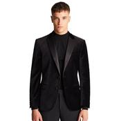 Mens Monti Velvet Jacket - Black - 40S image