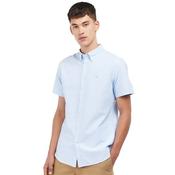 Mens Oxtown Oxford Tailored Short-Sleeved Shirt - Sky Blue - S image