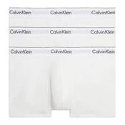 Mens 3-Pack Trunks Modern Cotton - White - L image