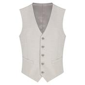 Mens Daryl Suit Waistcoat - Stone - 40R image