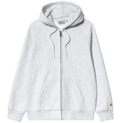 Mens Hooded Chase Jacket - Ash Heather - M image