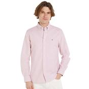 Mens Heritage Stripe Oxford Shirt - Terra Red - XS image