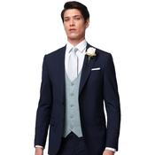 Mens Jeff Suit Waistcoat - Sage - 36R