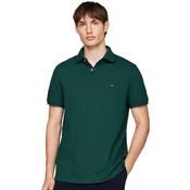 Mens Flag Embroidery Polo Shirt - Ornamental Green - XS image