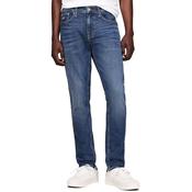 Mens Austin Whiskered Tapered Fit Jeans - Denim Dark - 28W X 30L image