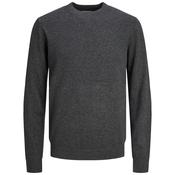 Mens Carter Knit Sweater - Dark Grey - 2XL image