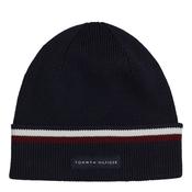 Mens Corporate Signature Tape Beanie - Space Blue - One image