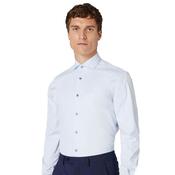 Mens Frank Tapered Fit Formal Shirt - Light Blue - 37 image