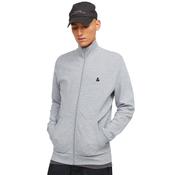 Mens Paulos Logo Zip Sweatshirt - Light Grey - XS image