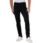 Mens Scanton Slim Jeans - Black - 30W X 30L image