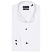 Mens Frank Tapered Shirt - White - 37 image