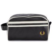 Laurel Wreath Wash Bag - Black - One image