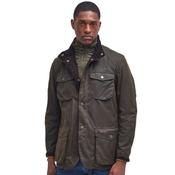 Mens Ogston Wax Jacket - Olive - S