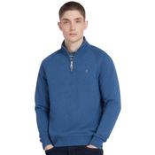 Mens Jim Quarter Zip Sweatshirt - Cold Metal - L image