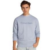 Mens Textured Embroidery Sweatshirt - Zen Blue - 2XL image