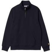 Mens Chase Neck Zip Sweatshirt - Dark Navy - M image