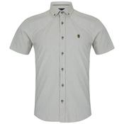 Mens Short Sleeve Casual Shirt - Light Green - S image