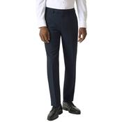 Mens Harcourt Tweed Effect Suit Trousers - Ink - 30W X 32L image