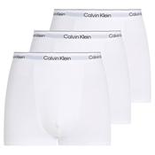Mens Icon Cotton Stretch Relaxed Dart 3-Pack Trunks - White - S image