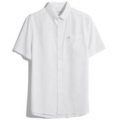 Mens Wilkins Short Sleeve Shirt - White - S image