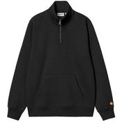 Mens Chase Neck Zip Sweatshirt - Black - XS image