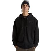 Mens Salton Zip Pullover Hoodie - Black - S image