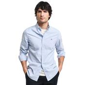 Mens Slim Fit Classic Oxford Shirt - Light Blue - S image