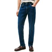 Mens Denton Faded Straight Leg Jeans - Tinted Blue - 32W X 32L image