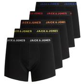 Mens Friday 5-Pack Trunks - Black - M image