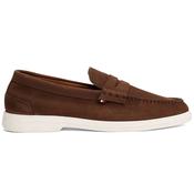 Mens Signature Leather Loafers - Legacy Brown - 11 image