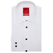 Mens Preston Comfort Fit Formal Shirt - White - 42 image