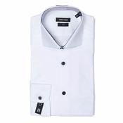 Mens Slim Dress Shirt - White - 38 image