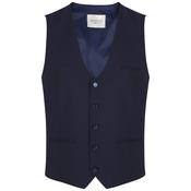 Mens Austin Suit Waistcoat - Navy - 34R image