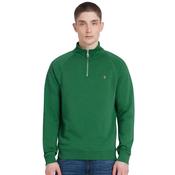 Mens Jim Quarter Zip Sweatshirt - Green Meadow - XL image