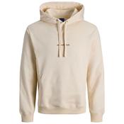 Mens Norrebro Emb Hoodie - Antique White - S
