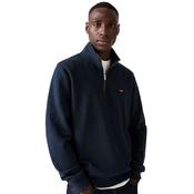 Mens Original Housemark Quarter-Zip Pullover - Navy - XS image