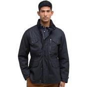 Mens Sapper Waxed Jacket - Black - S