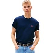 Mens Tonal Tommy Badge T-Shirt - Dark Night Navy - XS