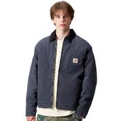 Mens OG Detroit Jacket - Dark Navy/Black (Stone Canvas) - XL image